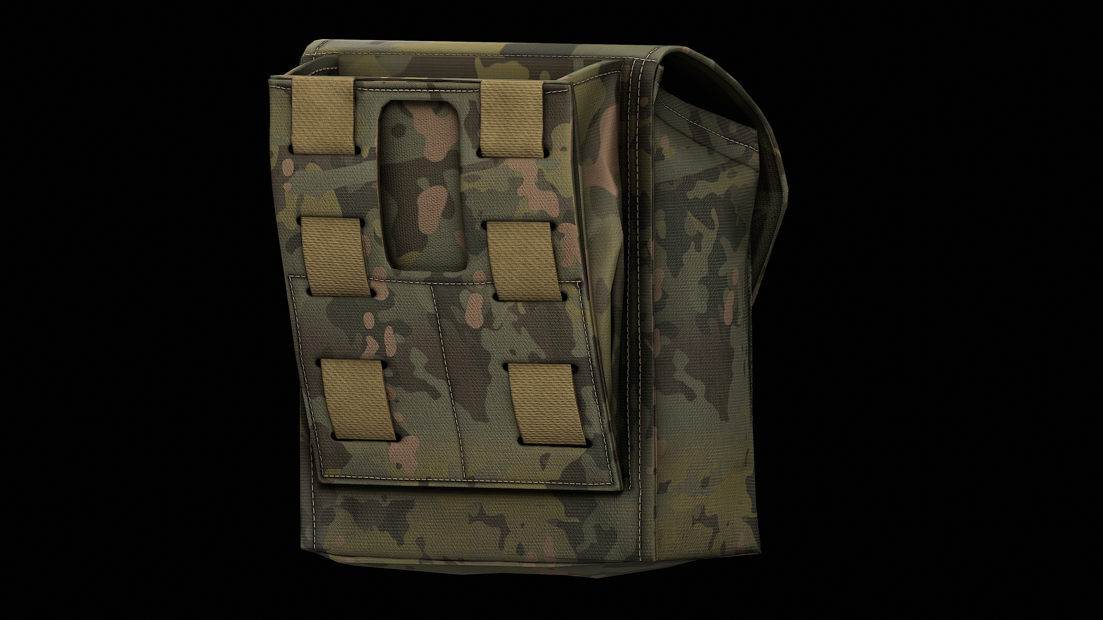 Spiritus Systems JSTA Pouch Low-poly 3D model_10