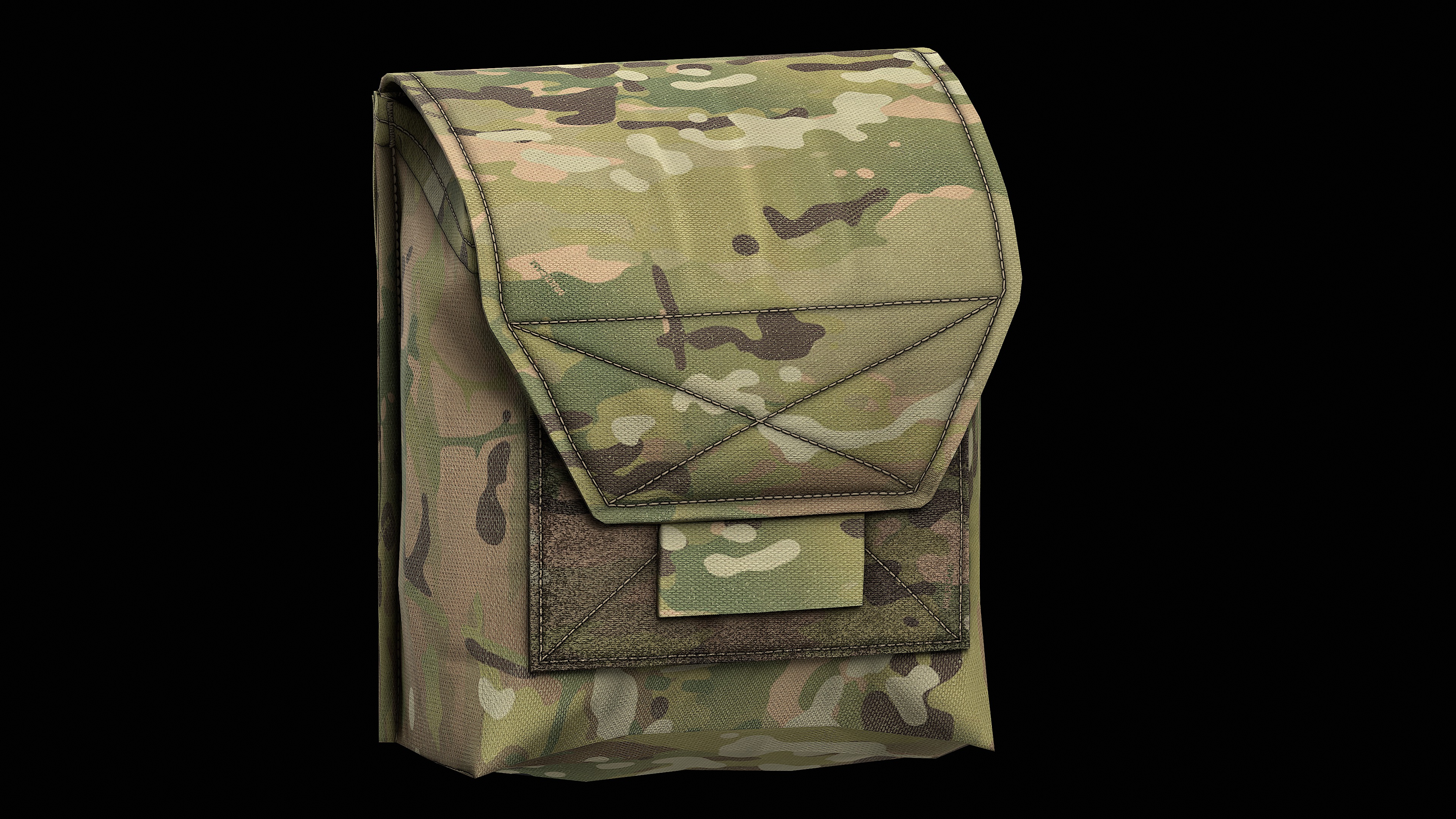 Spiritus Systems JSTA Pouch Low-poly 3D model_6