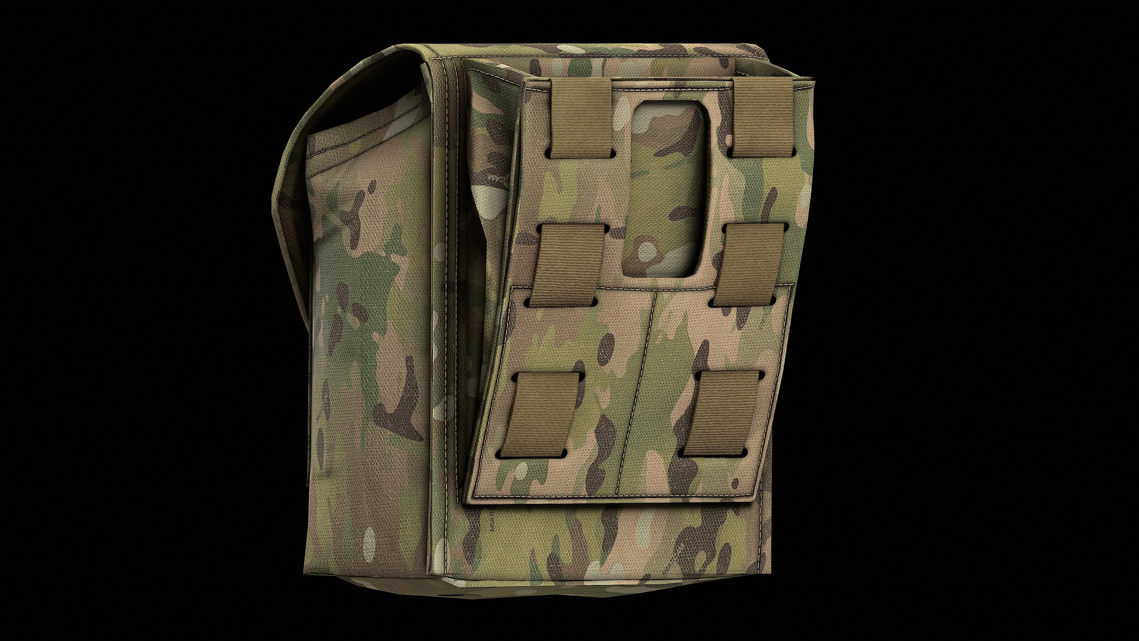 Spiritus Systems JSTA Pouch Low-poly 3D model_23