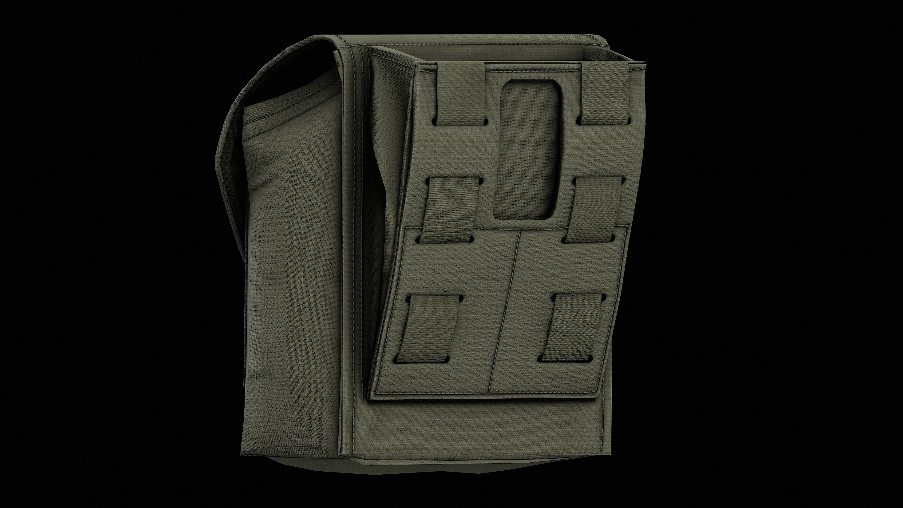 Spiritus Systems JSTA Pouch Low-poly 3D model_25