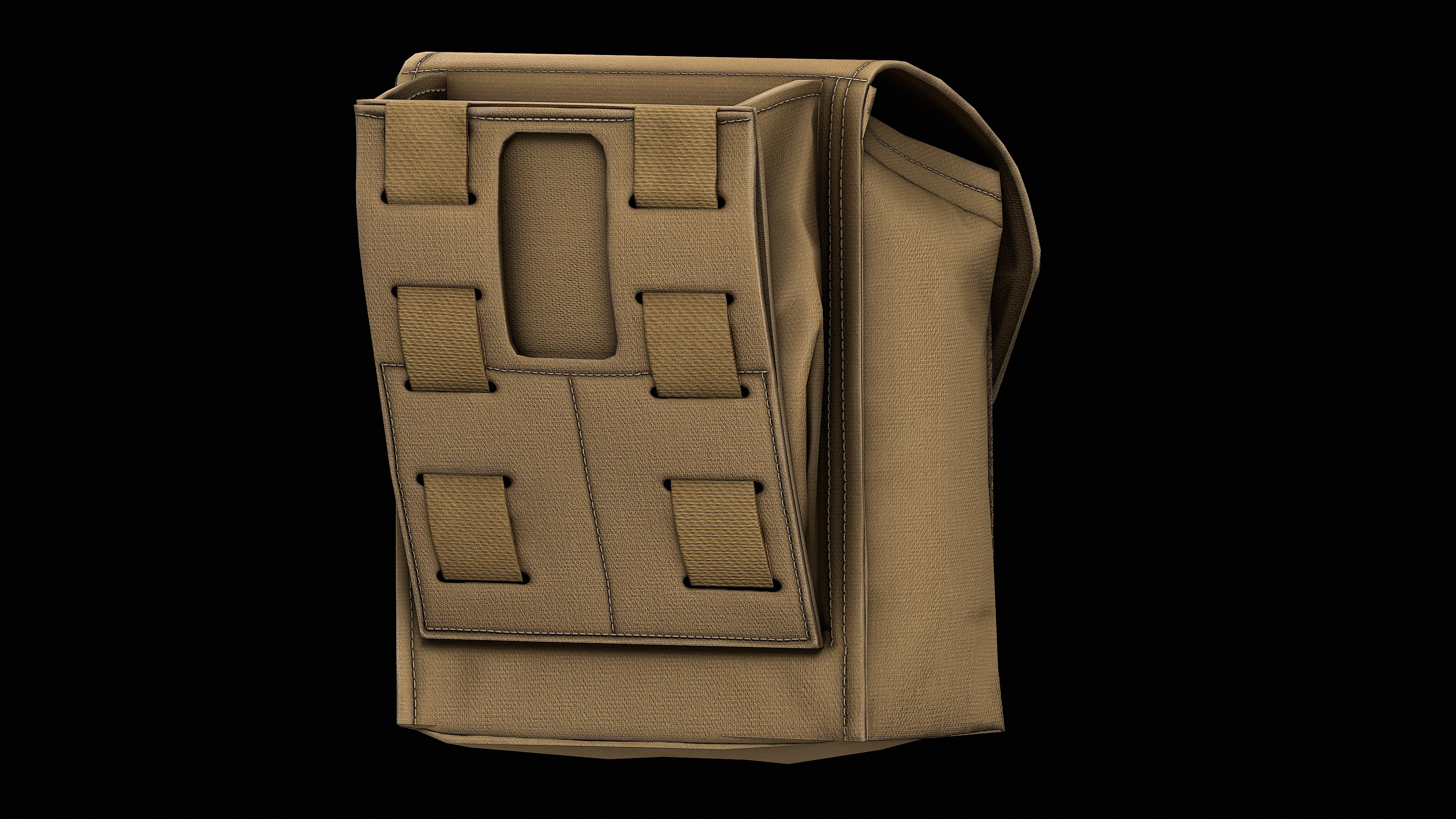 Spiritus Systems JSTA Pouch Low-poly 3D model_15