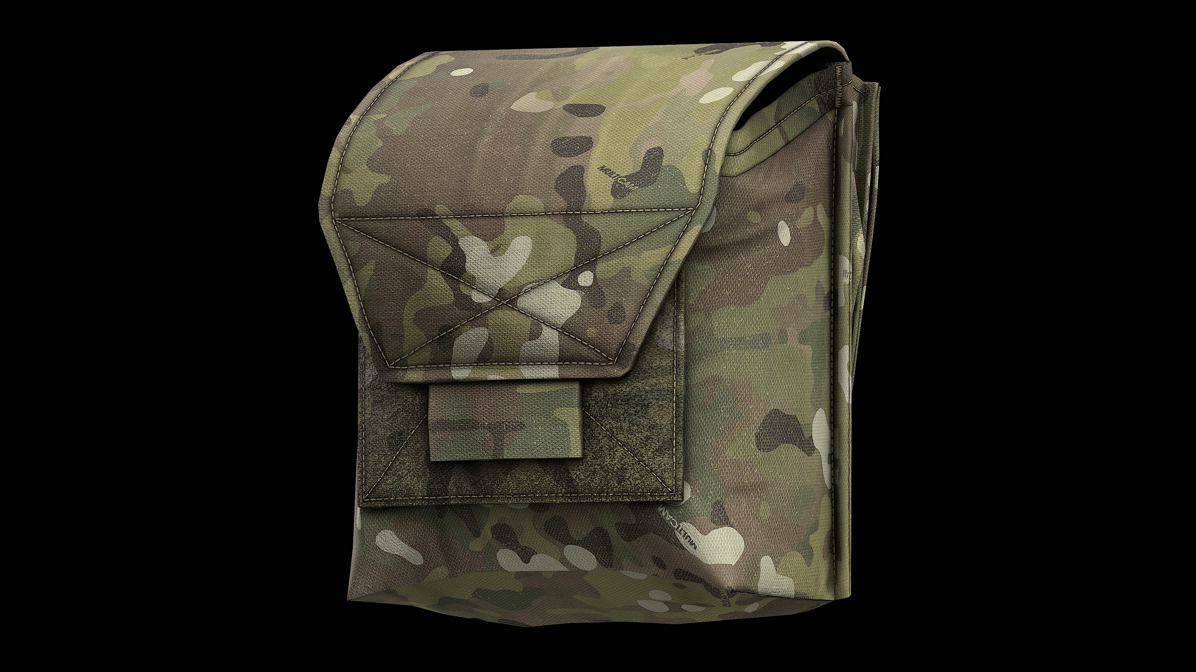 Spiritus Systems JSTA Pouch Low-poly 3D model_30