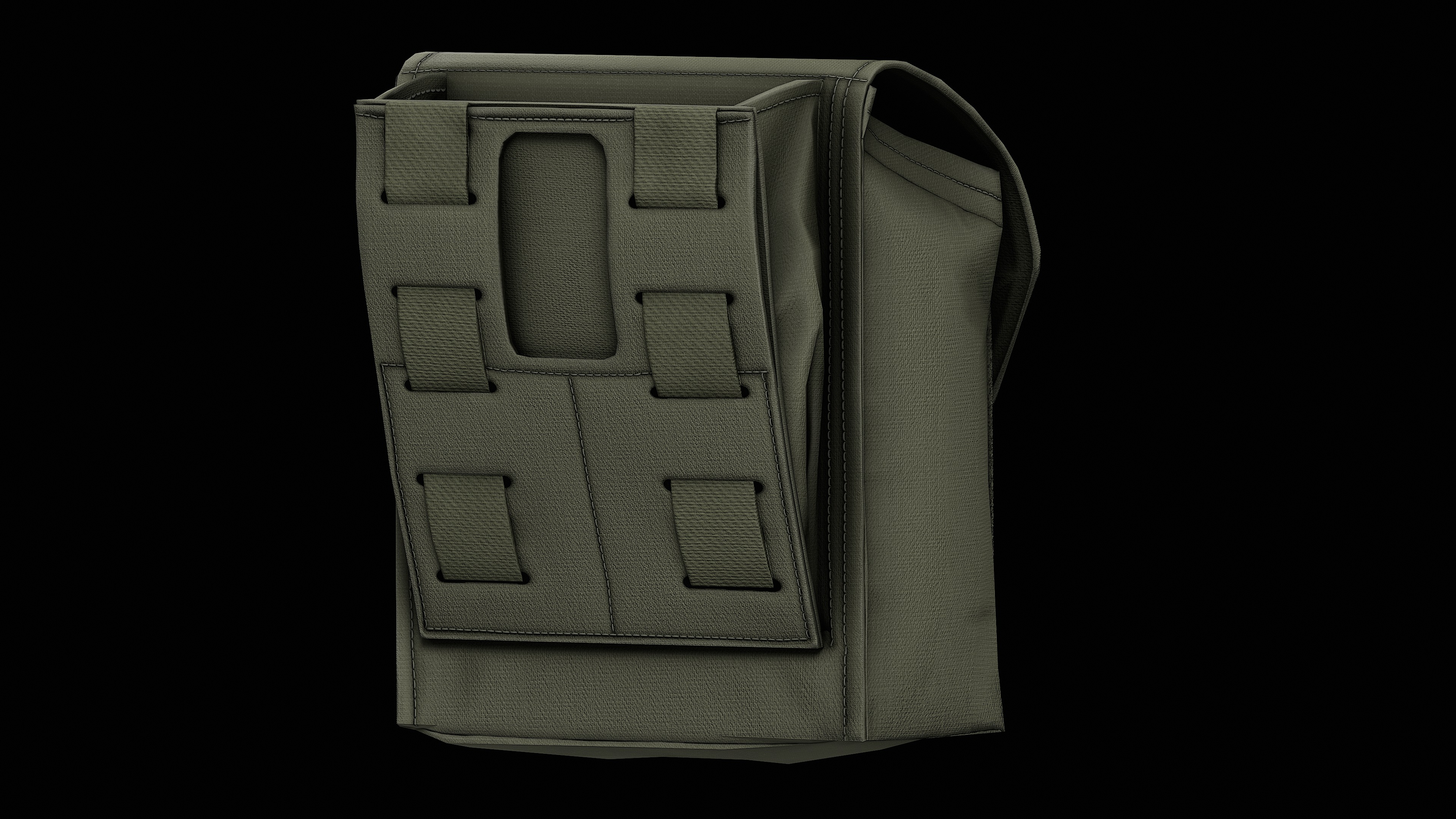 Spiritus Systems JSTA Pouch Low-poly 3D model_11