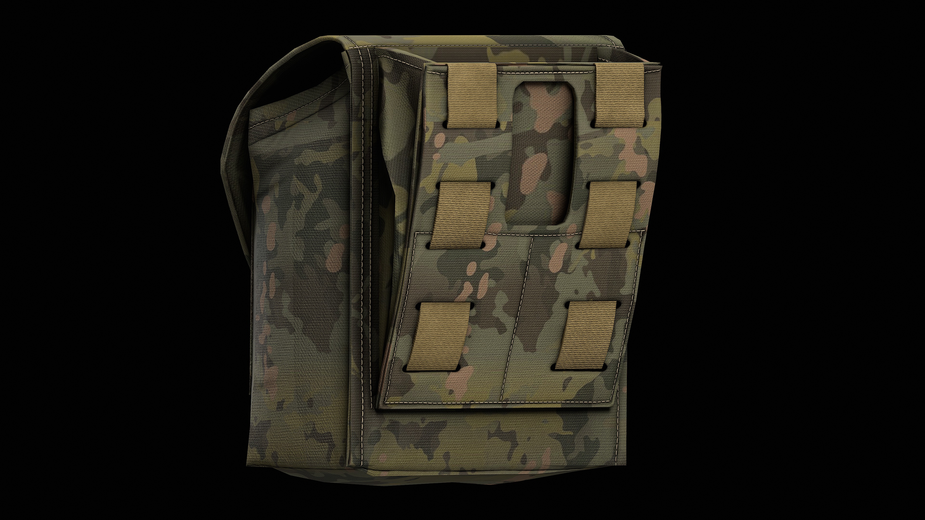 Spiritus Systems JSTA Pouch Low-poly 3D model_18