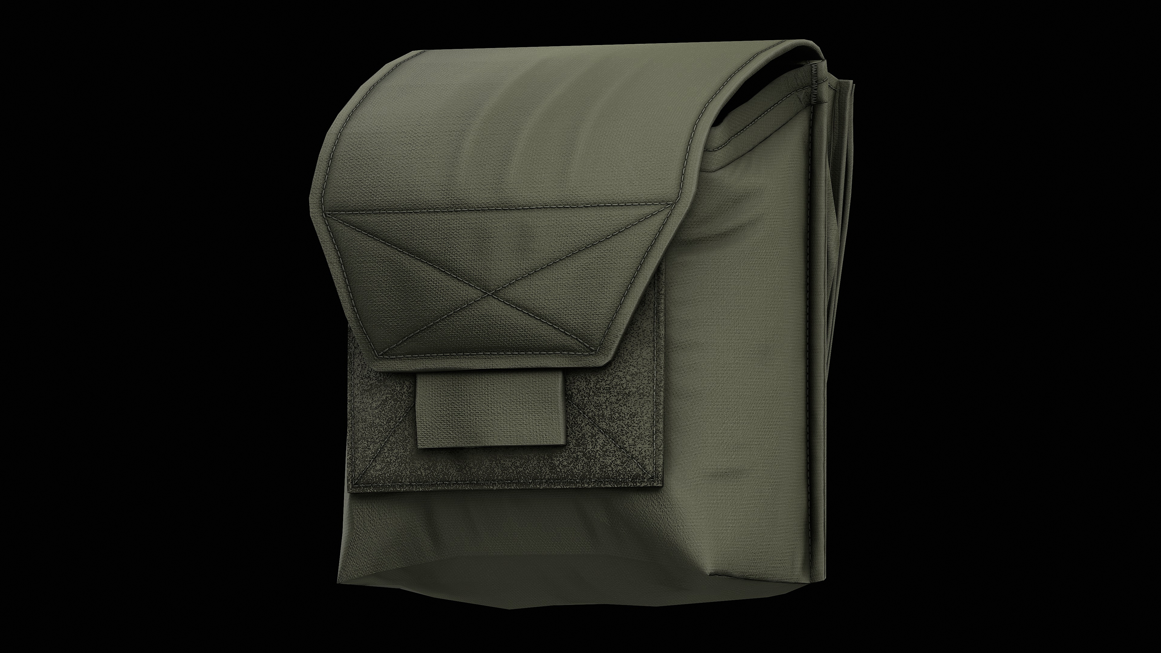 Spiritus Systems JSTA Pouch Low-poly 3D model_27