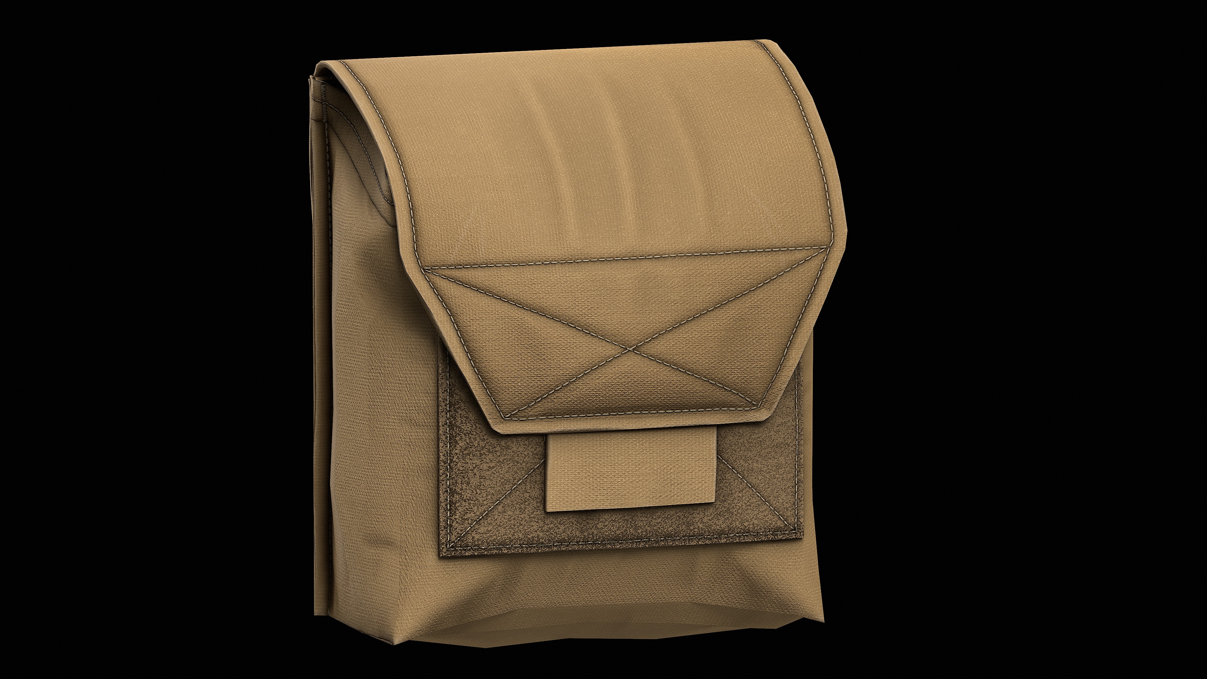 Spiritus Systems JSTA Pouch Low-poly 3D model_4
