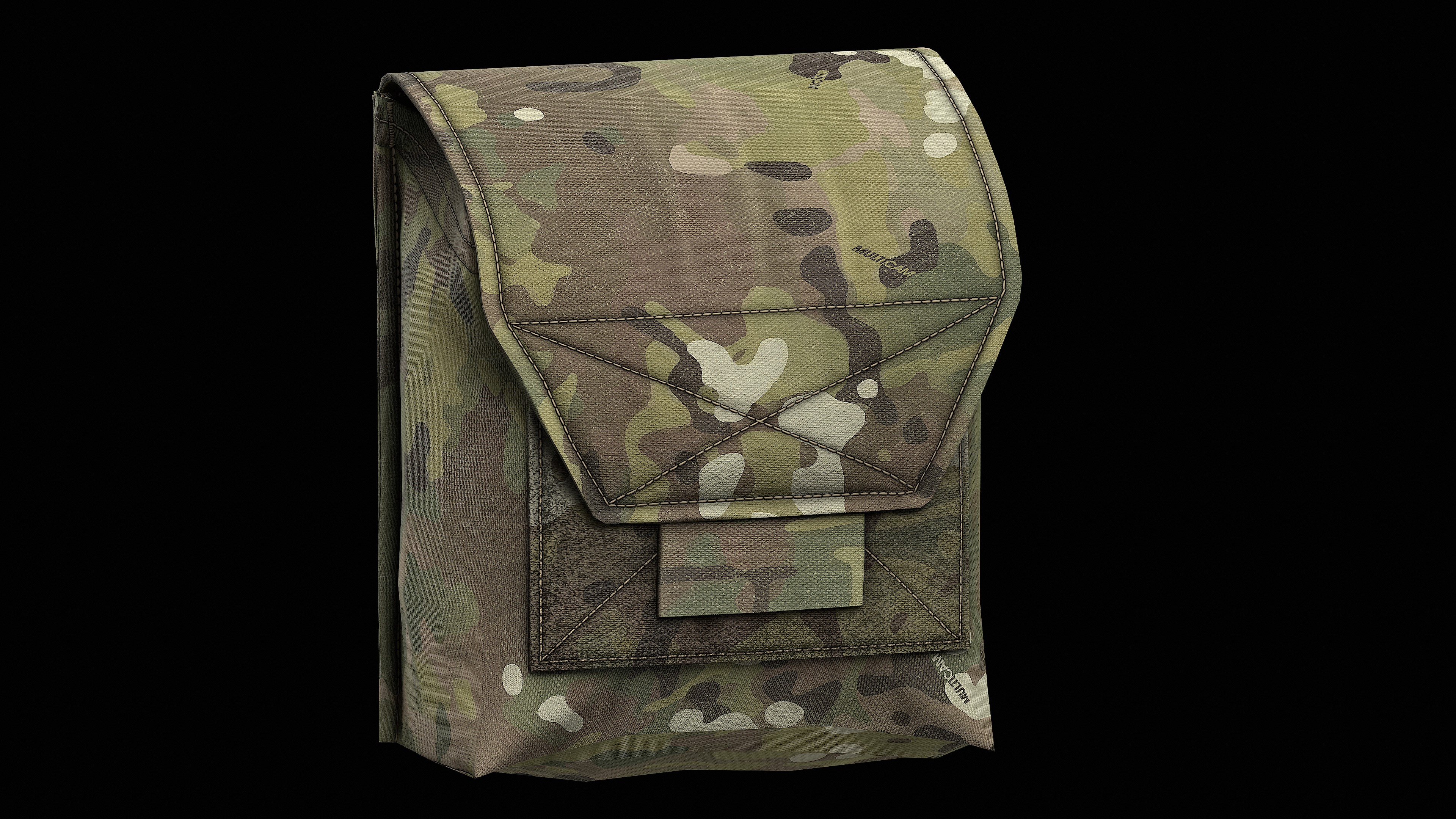 Spiritus Systems JSTA Pouch Low-poly 3D model_5