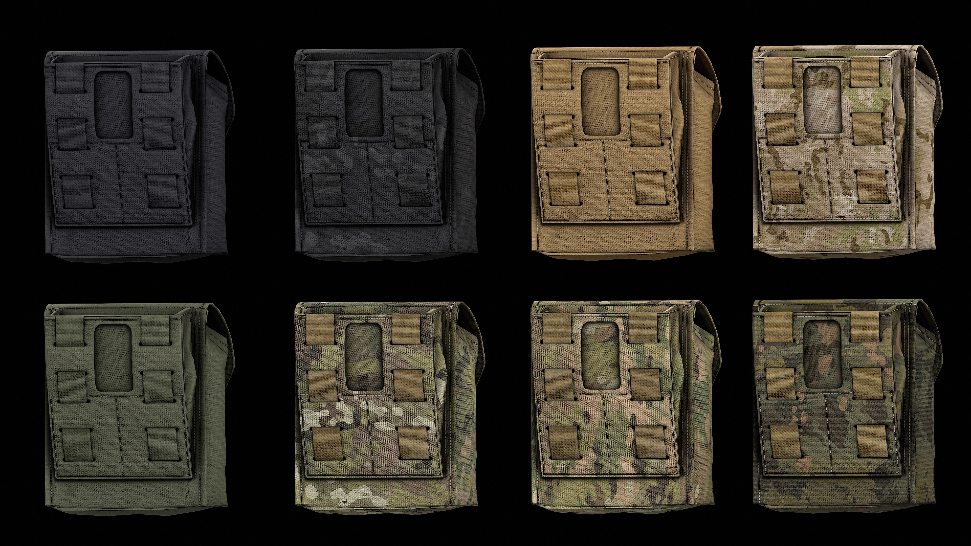 Spiritus Systems JSTA Pouch Low-poly 3D model_1