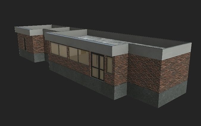 building Total Low-poly 3D model