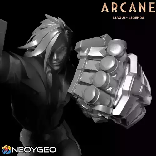 VI ARCANE CHAINBREAKER - LEAGUE OF LEGENDS 3D print model