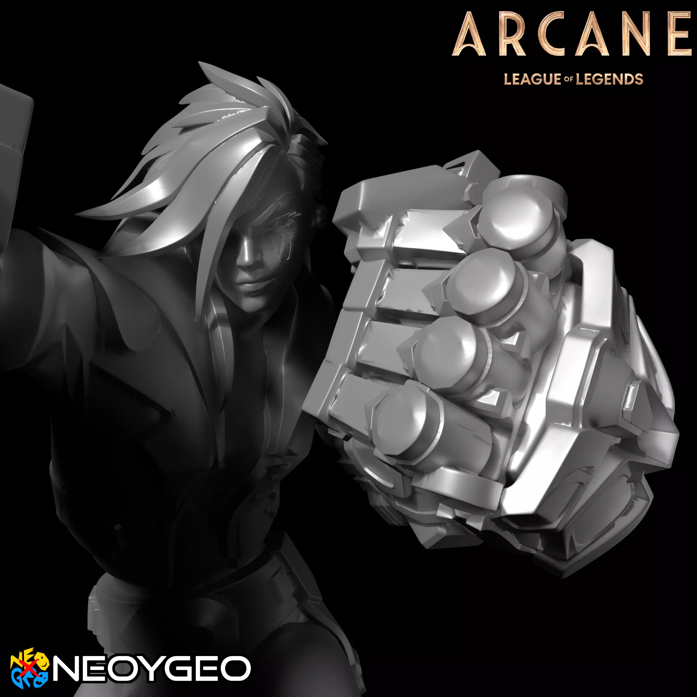 VI ARCANE CHAINBREAKER - LEAGUE OF LEGENDS 3D print model