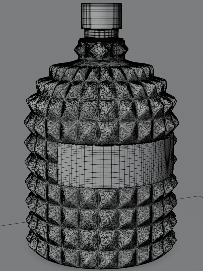 Valentino perfime original 3D model product for Advertising 3D model_6