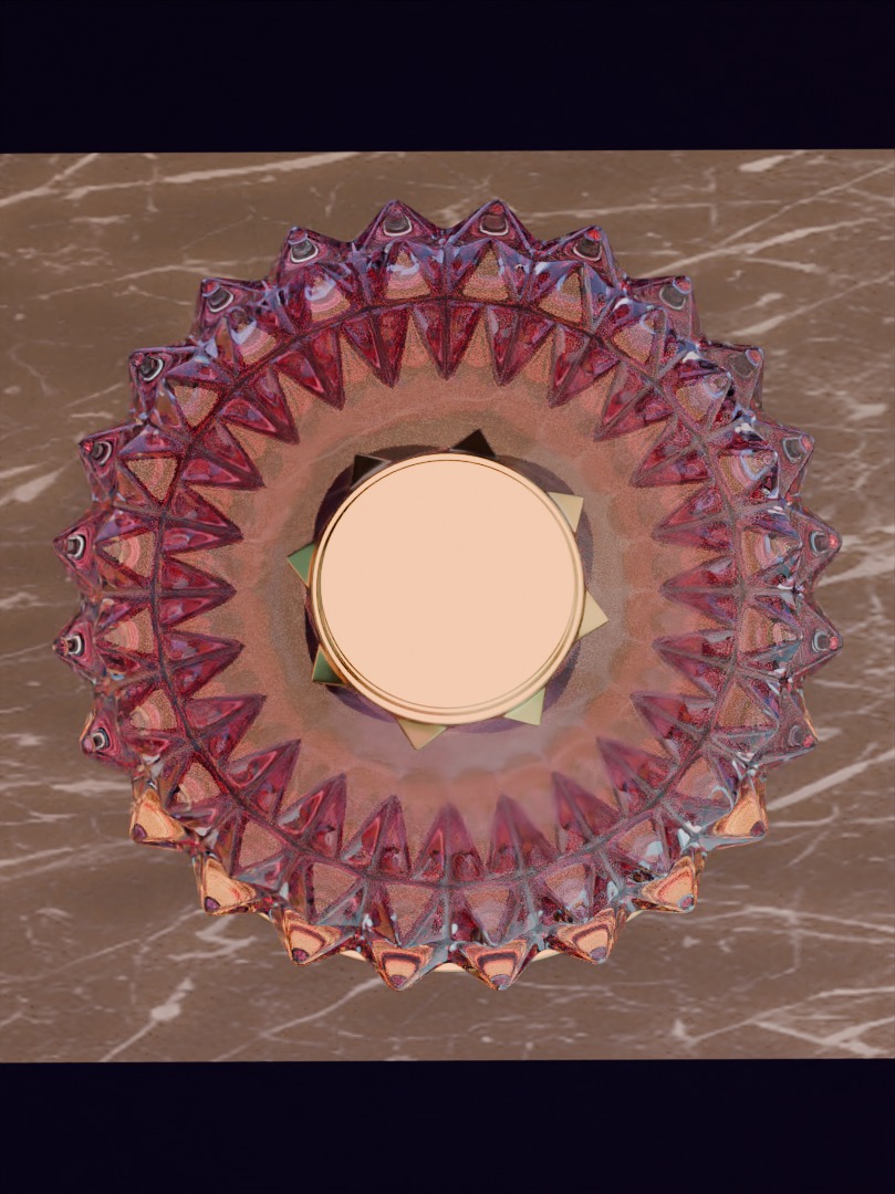 Valentino perfime original 3D model product for Advertising 3D model_2