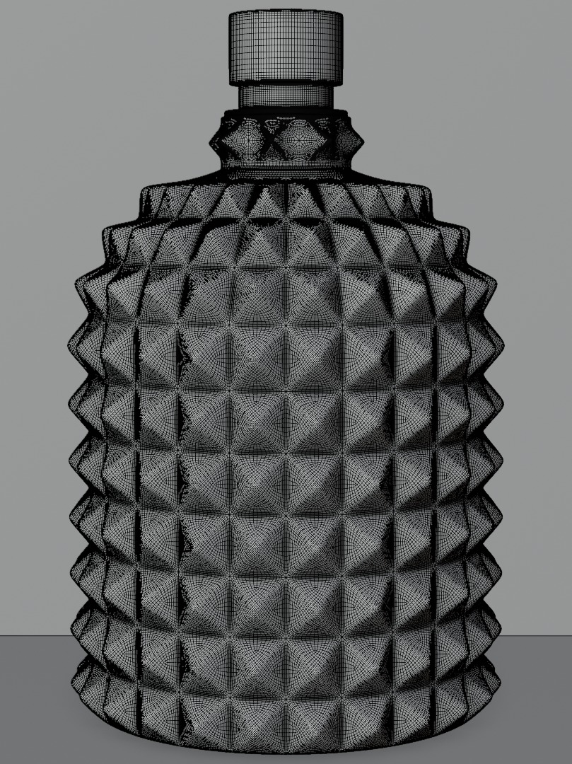 Valentino perfime original 3D model product for Advertising 3D model_11