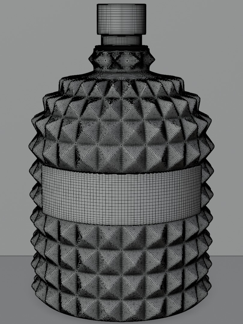 Valentino perfime original 3D model product for Advertising 3D model_7