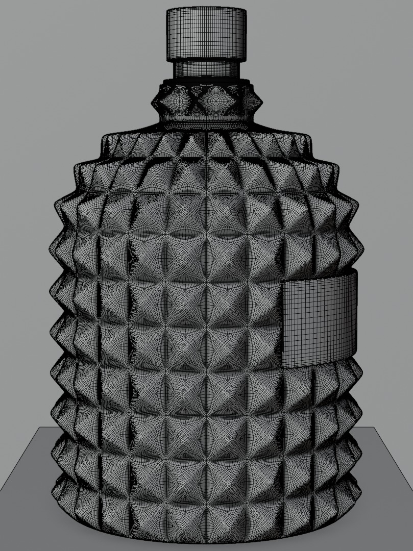 Valentino perfime original 3D model product for Advertising 3D model_9