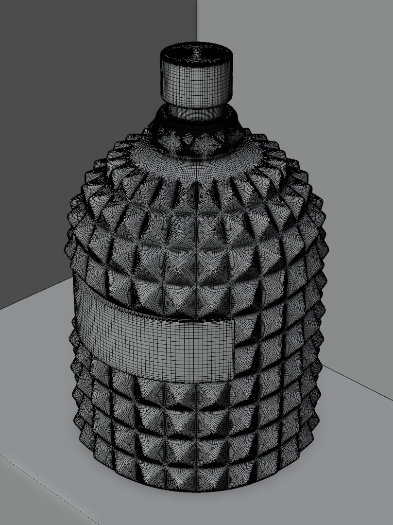 Valentino perfime original 3D model product for Advertising 3D model_14