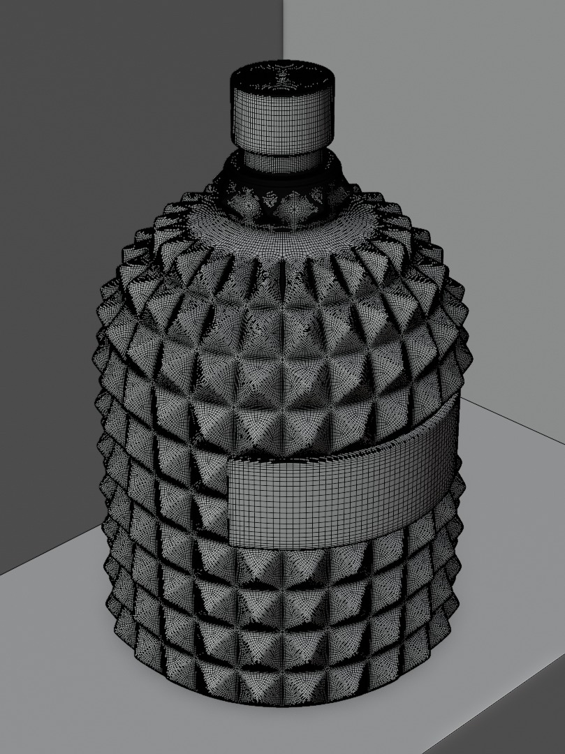 Valentino perfime original 3D model product for Advertising 3D model_13