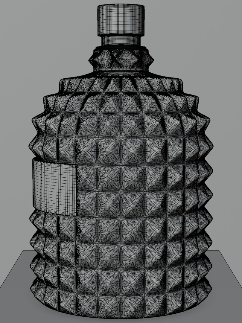 Valentino perfime original 3D model product for Advertising 3D model_10