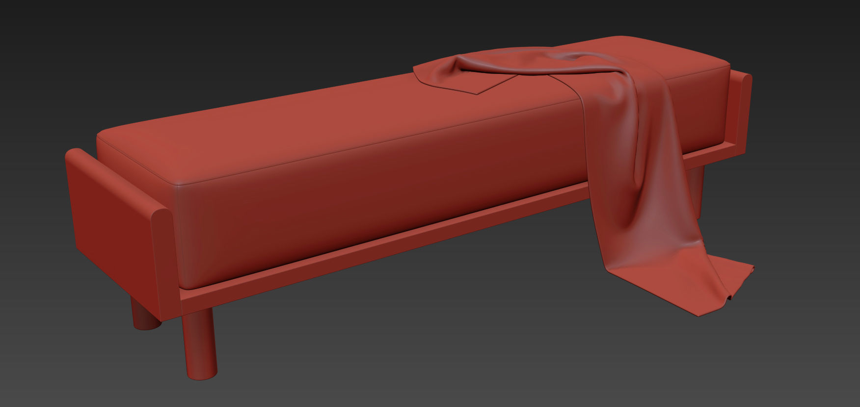 Helm Upholstered Bench By The Citizenry 3D model_18