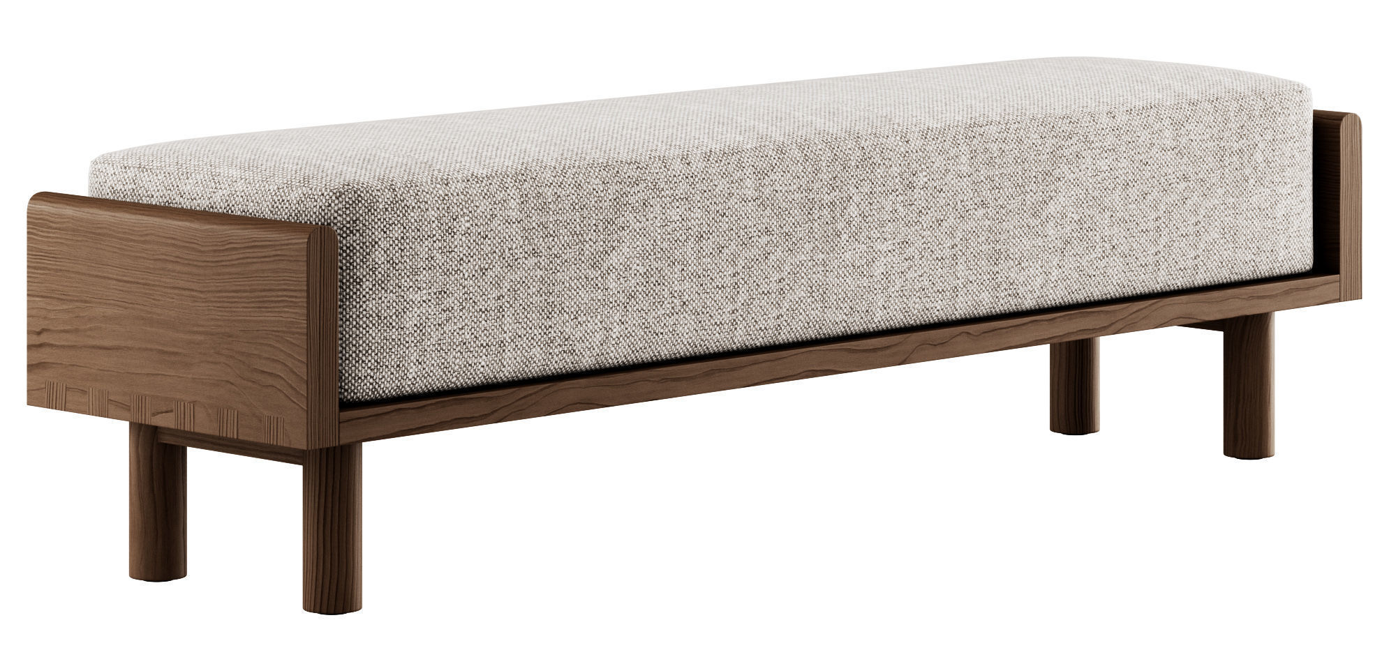 Helm Upholstered Bench By The Citizenry 3D model_9