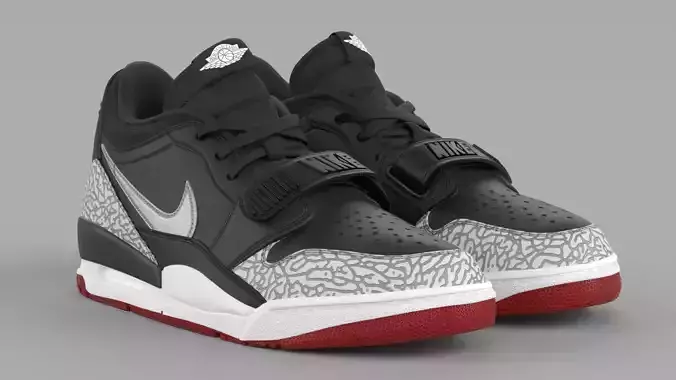 Air Jordan Legacy 312 Low Metallic Silver