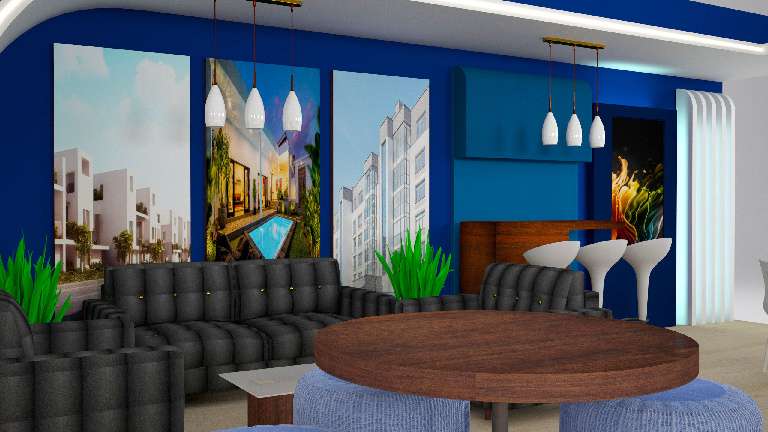 Booth Exhibition Stand K0010898 3D model_5