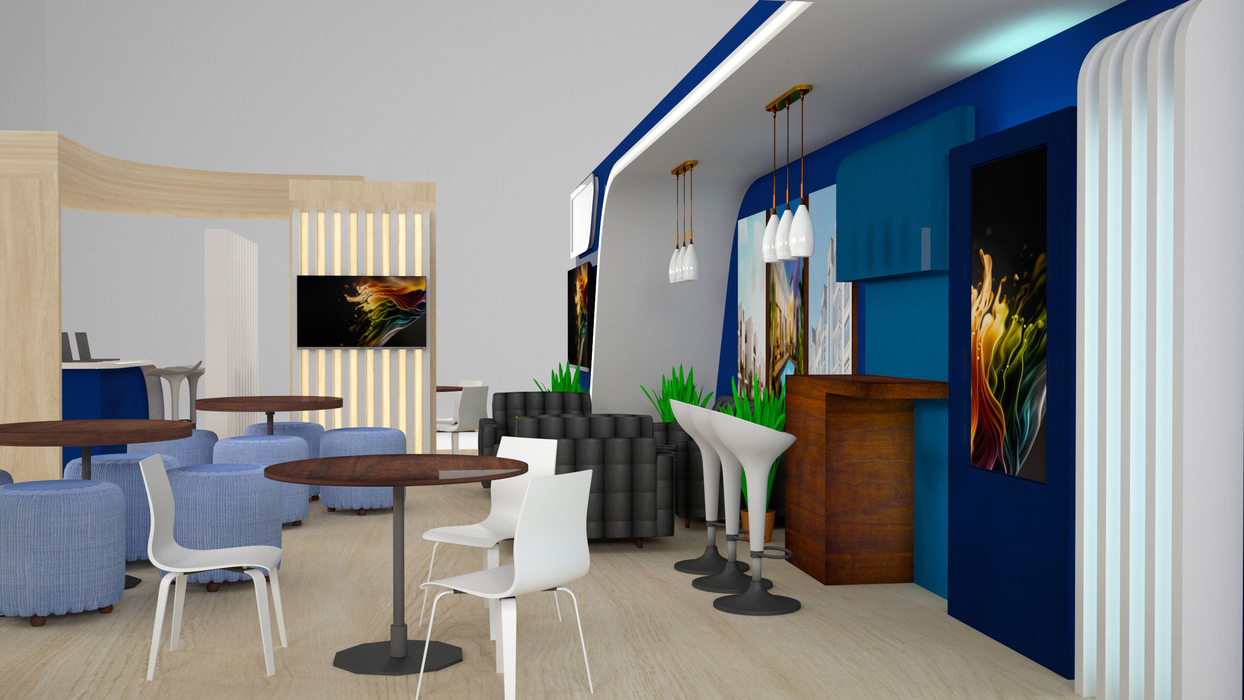 Booth Exhibition Stand K0010898 3D model_3