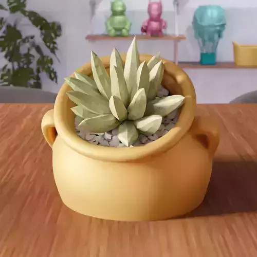 Modern Pitcher Planter Pot - 363 3D print model Modern Pitcher Planter Pot - 363 3D print model