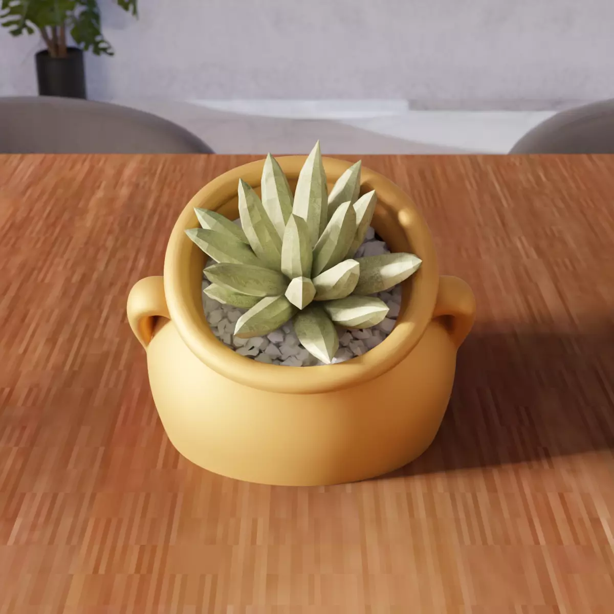 Modern Pitcher Planter Pot - 363 3D print model_4