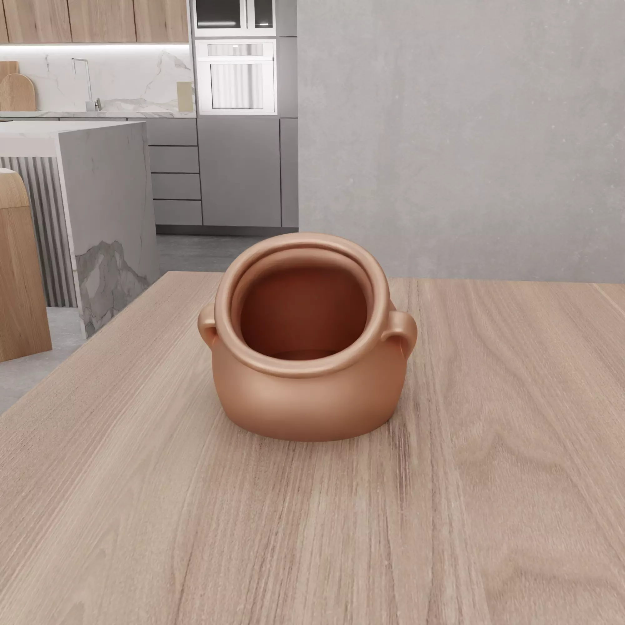 Modern Pitcher Planter Pot - 363 3D print model_8