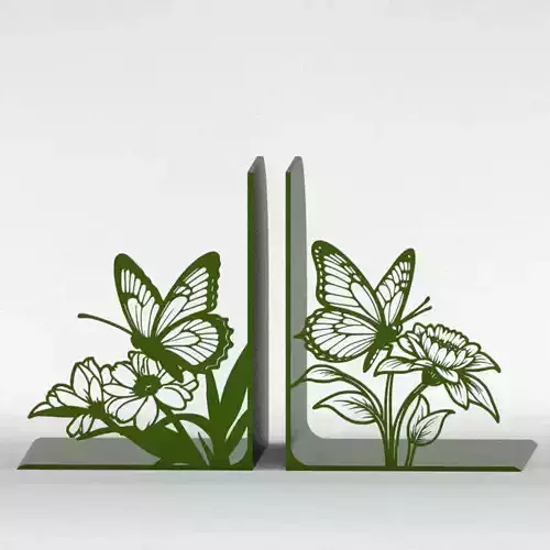 Butterfly Bookends