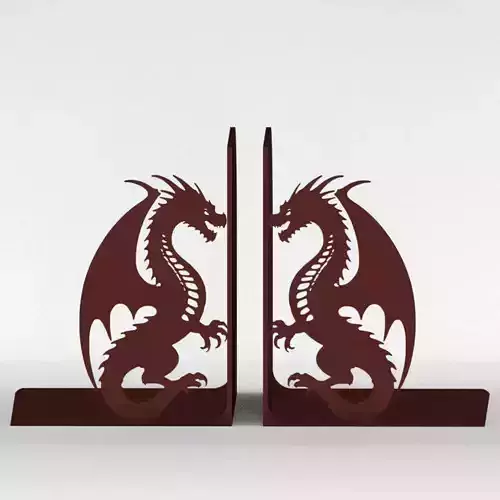 Dragon Bookends