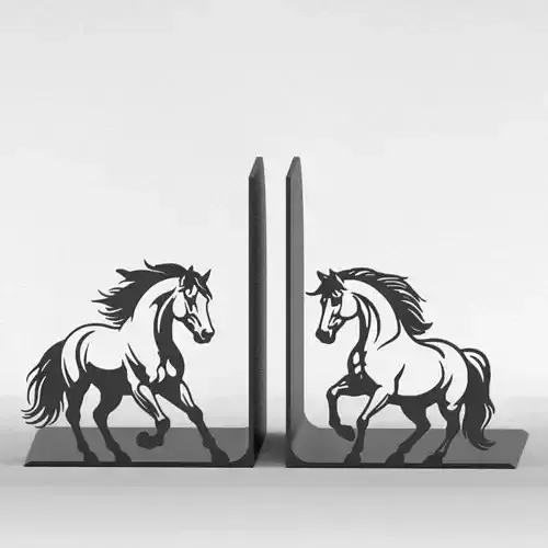 Horses Bookends