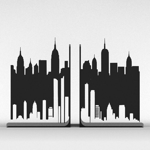 Night and Day Bookends 3D print model