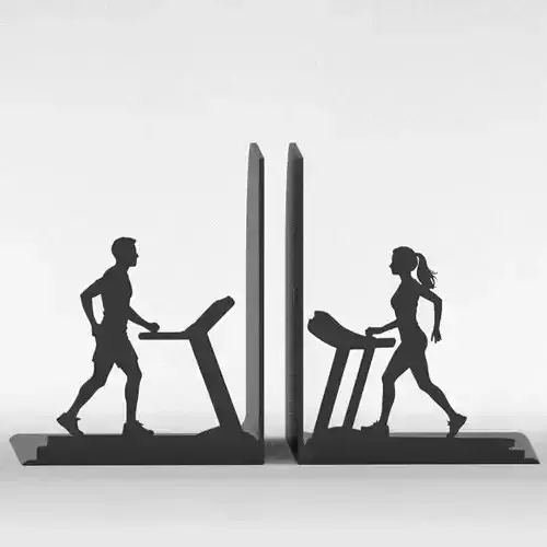 Treadmillers Bookends 3D print model