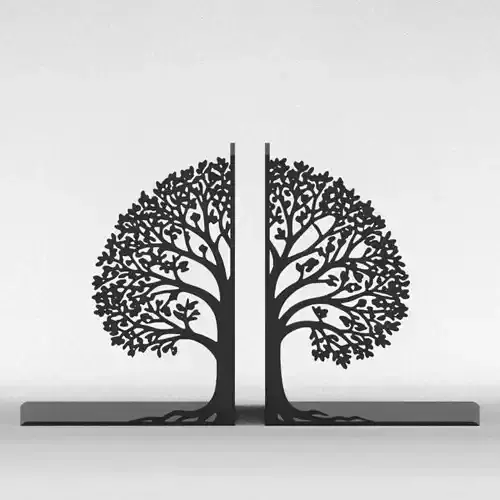 Tree Bookends