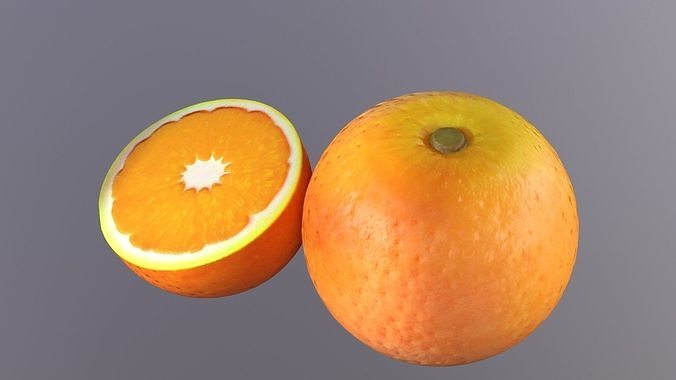 Orange 3D model