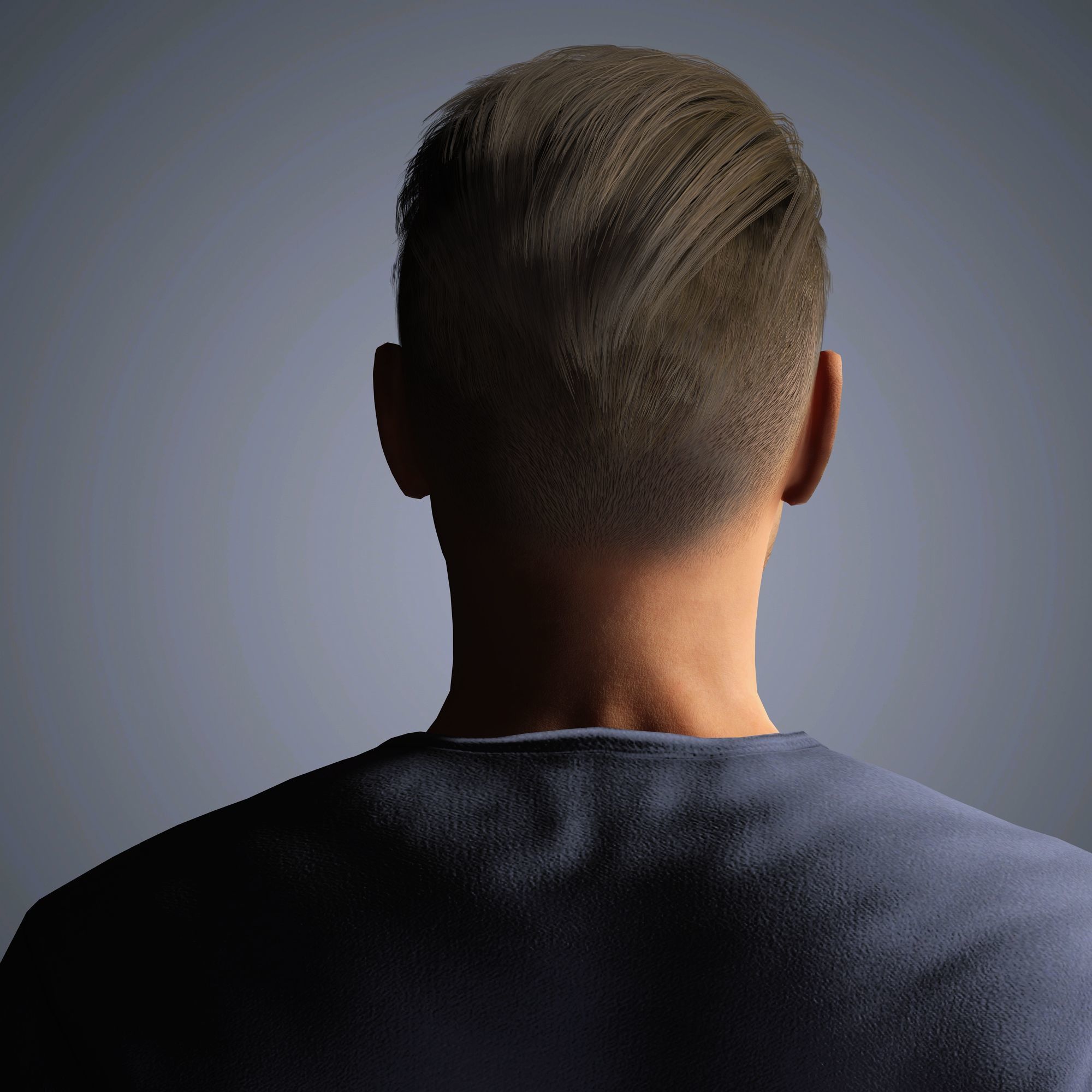 Richard Madden Character Low-poly 3D model_4