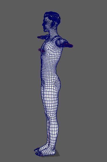 Richard Madden Character Low-poly 3D model_26