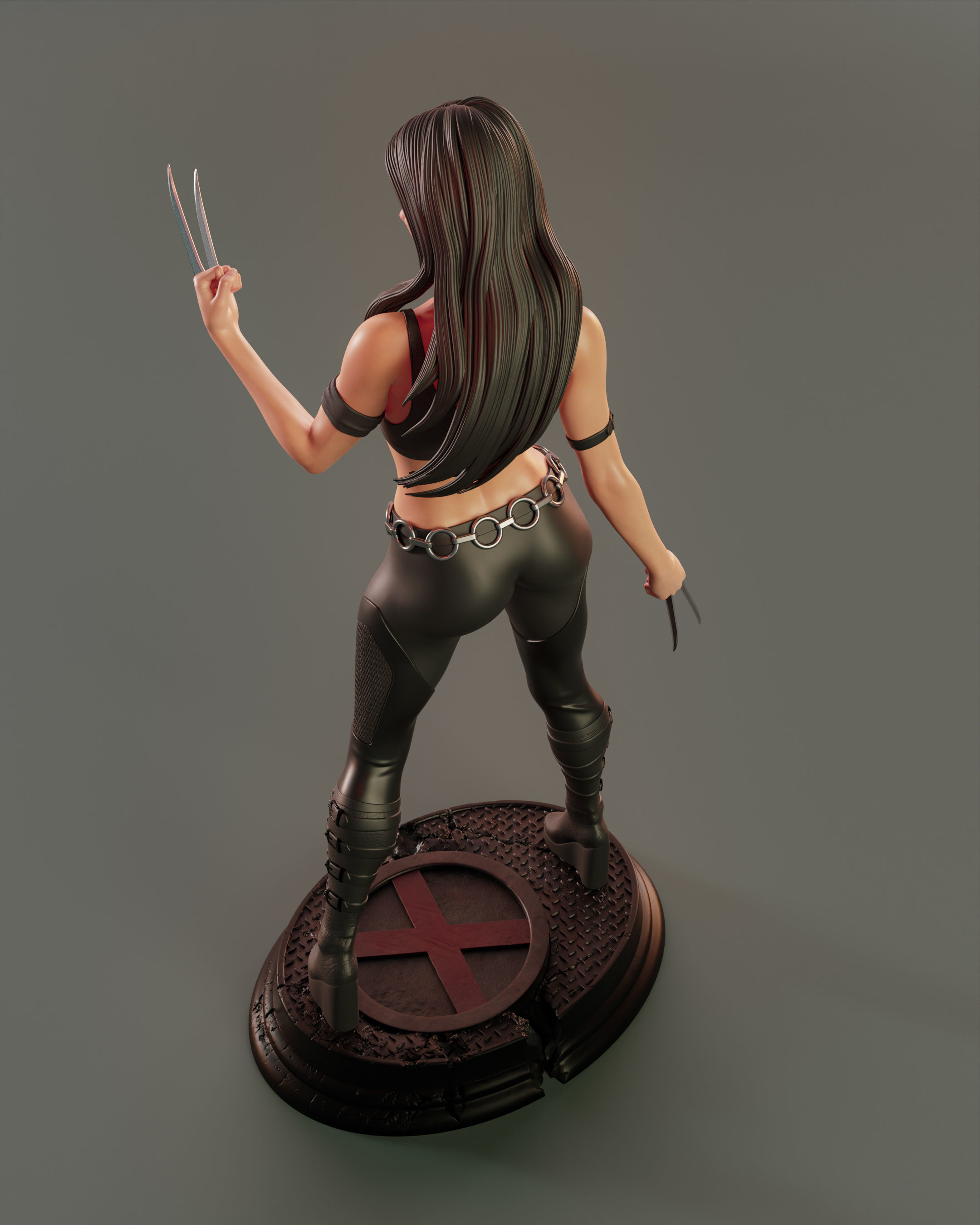 X-23 Laura Kinney 3D print model_7