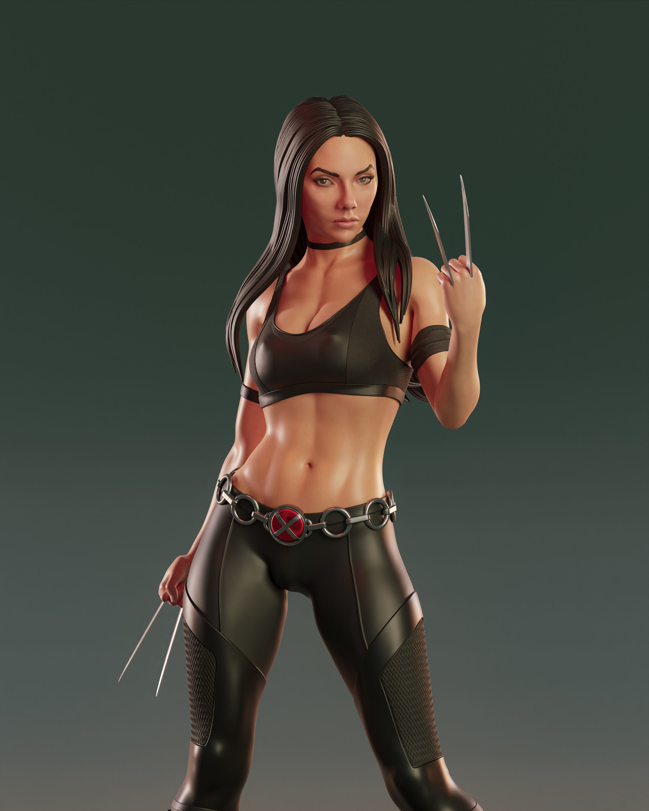 X-23 Laura Kinney 3D print model_5