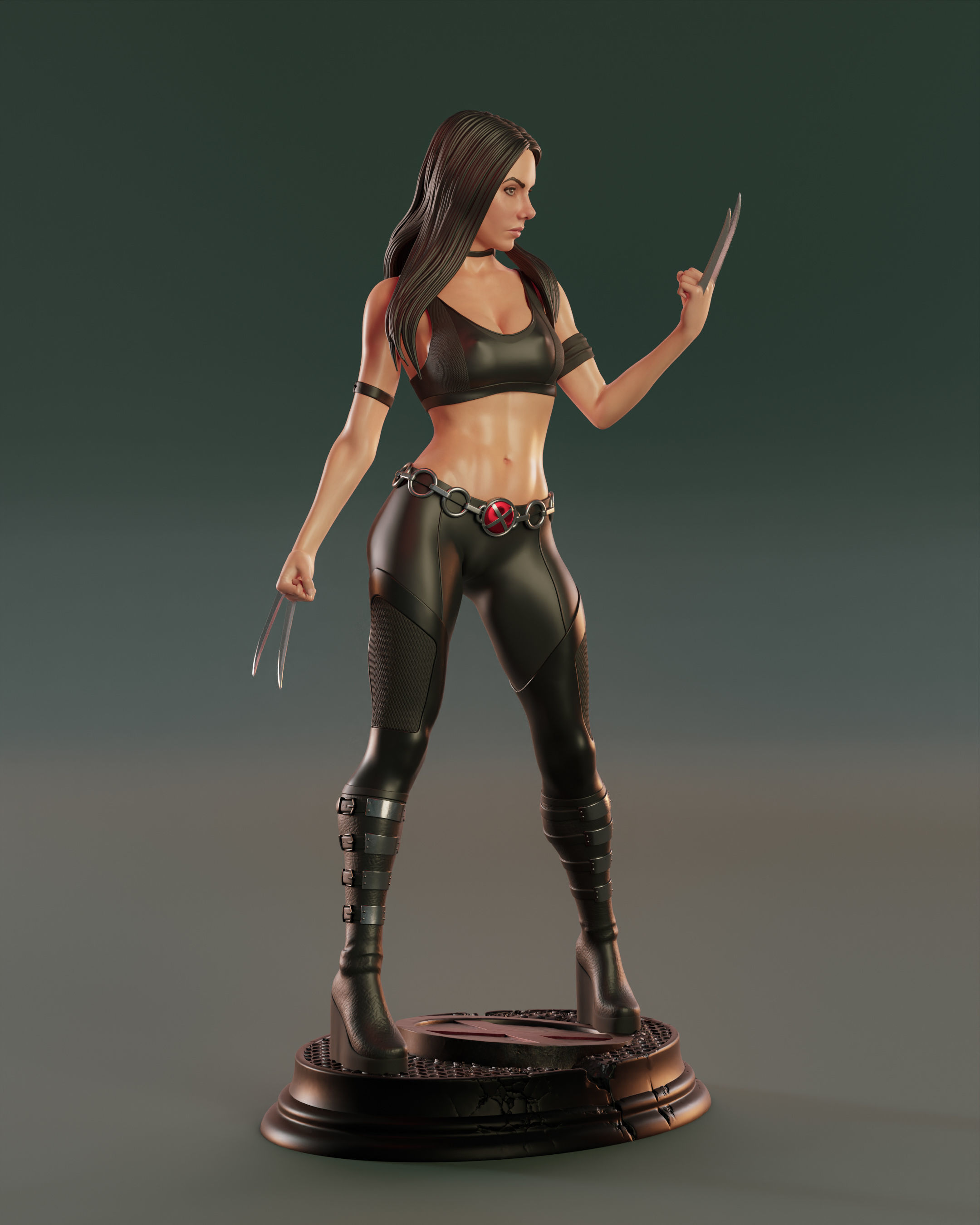 X-23 Laura Kinney 3D print model_2