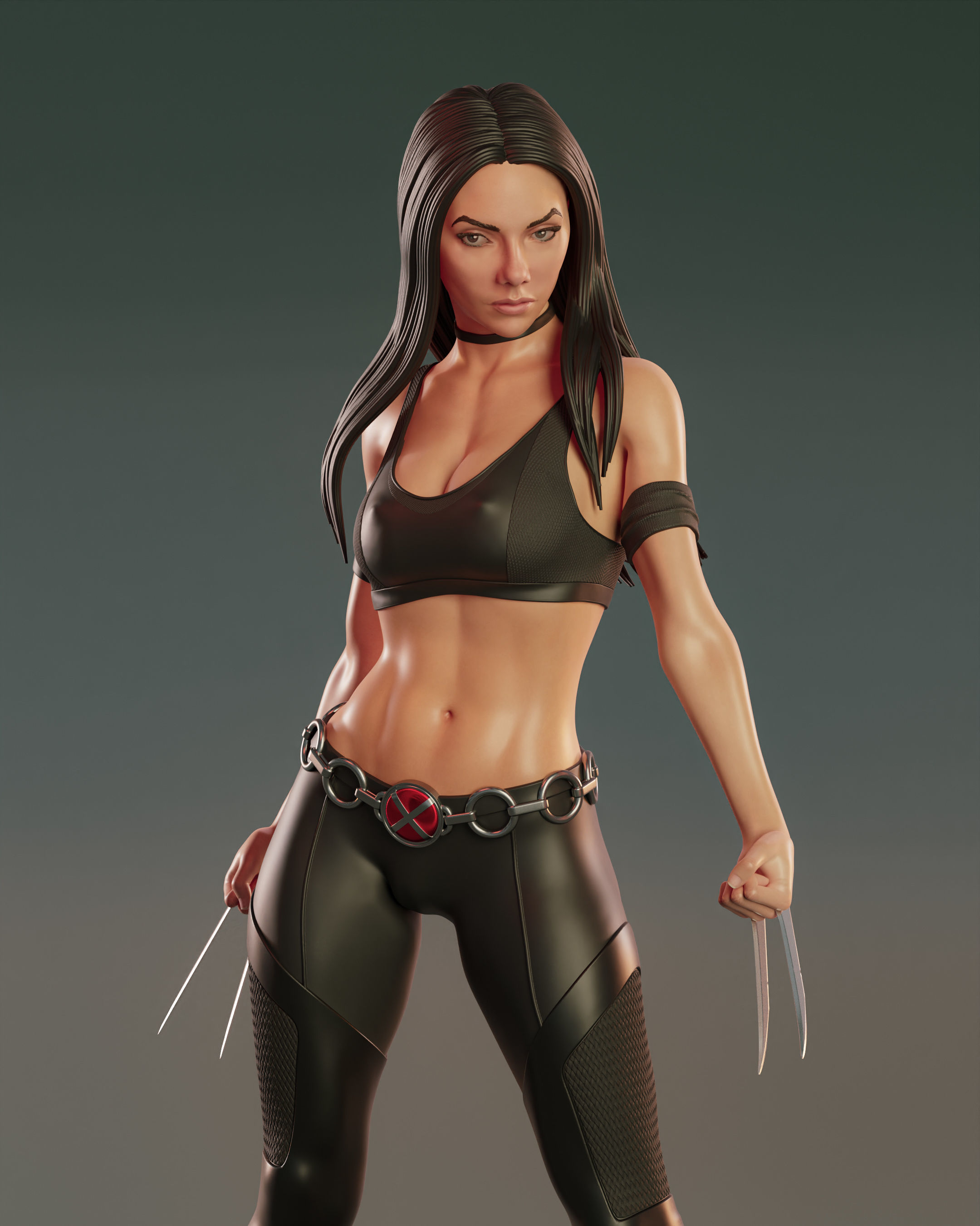 X-23 Laura Kinney 3D print model_11