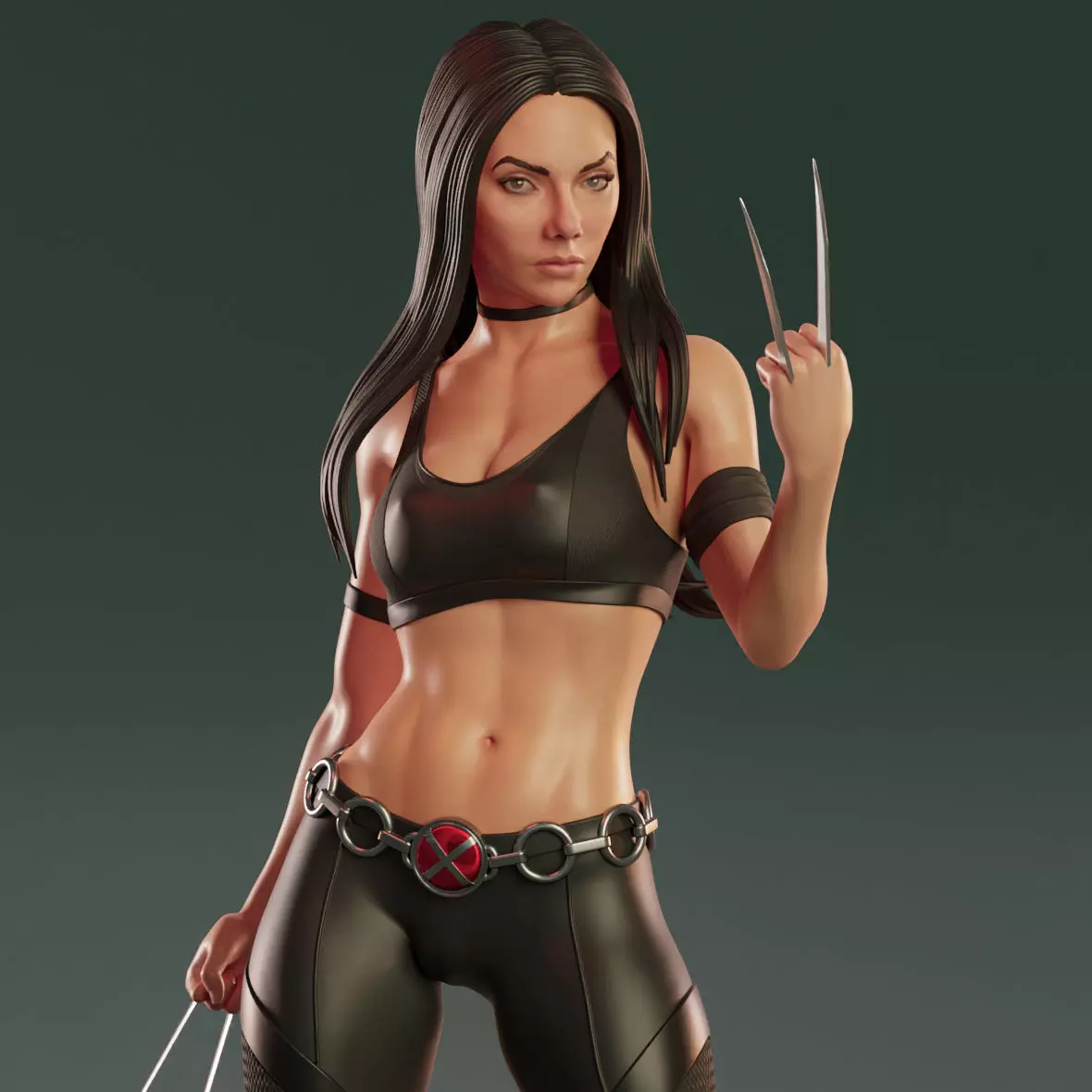 X-23 Laura Kinney 3D print model_0