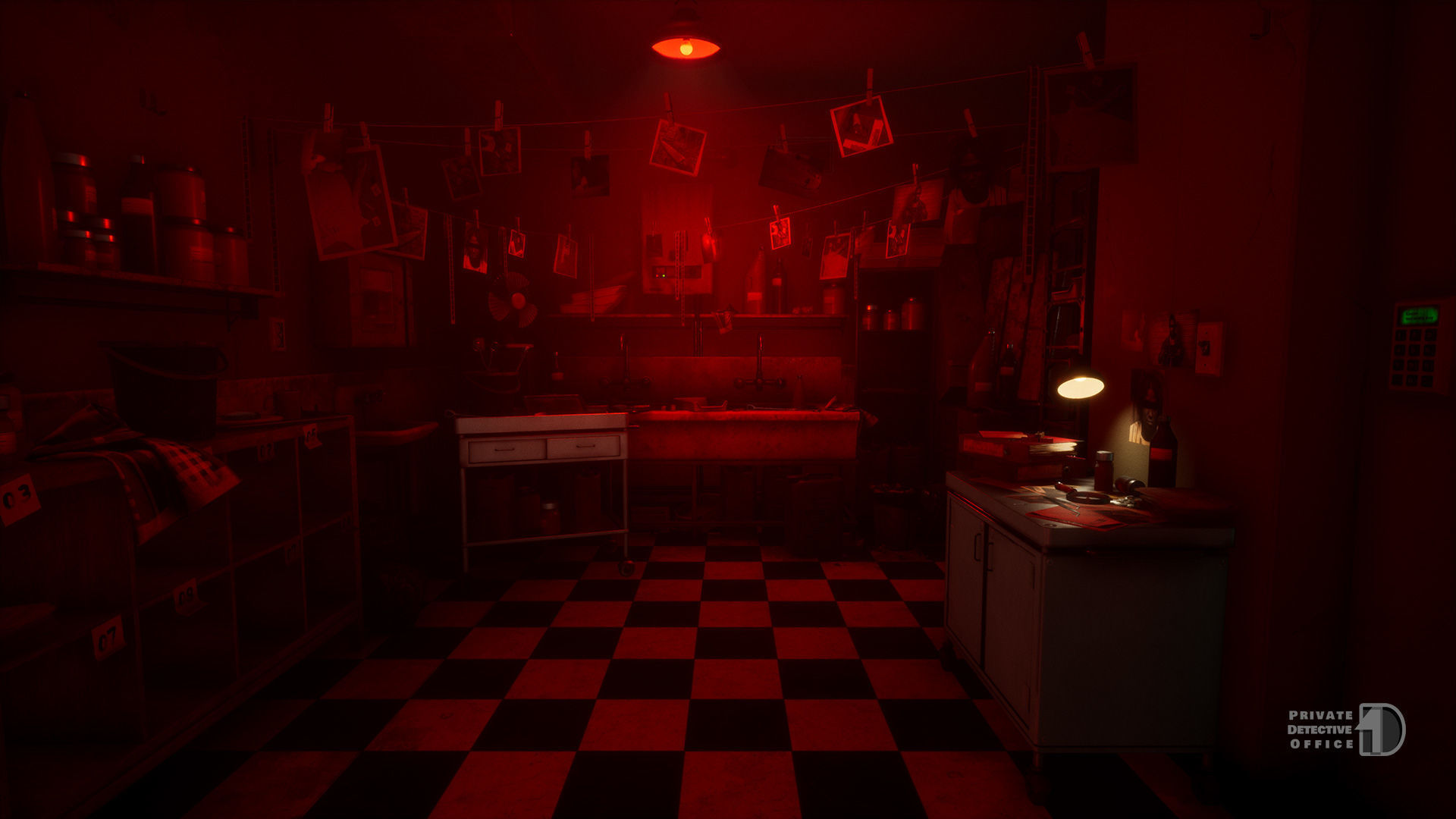 Private Detective Office - Unreal Engine Project Low-poly 3D model_20