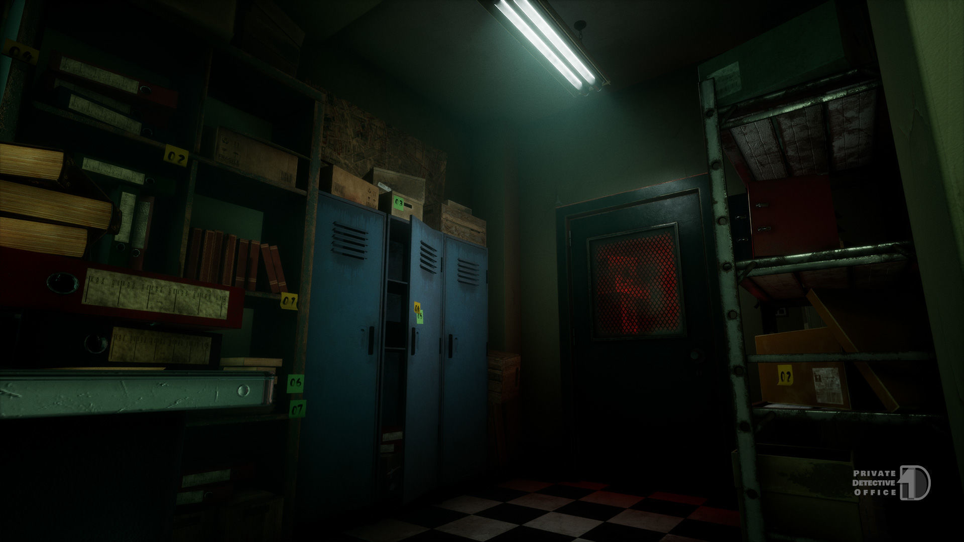 Private Detective Office - Unreal Engine Project Low-poly 3D model_12