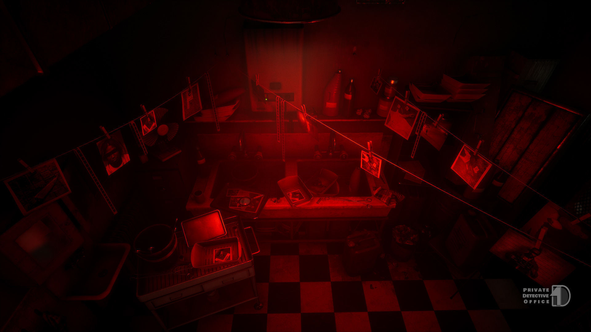 Private Detective Office - Unreal Engine Project Low-poly 3D model_14