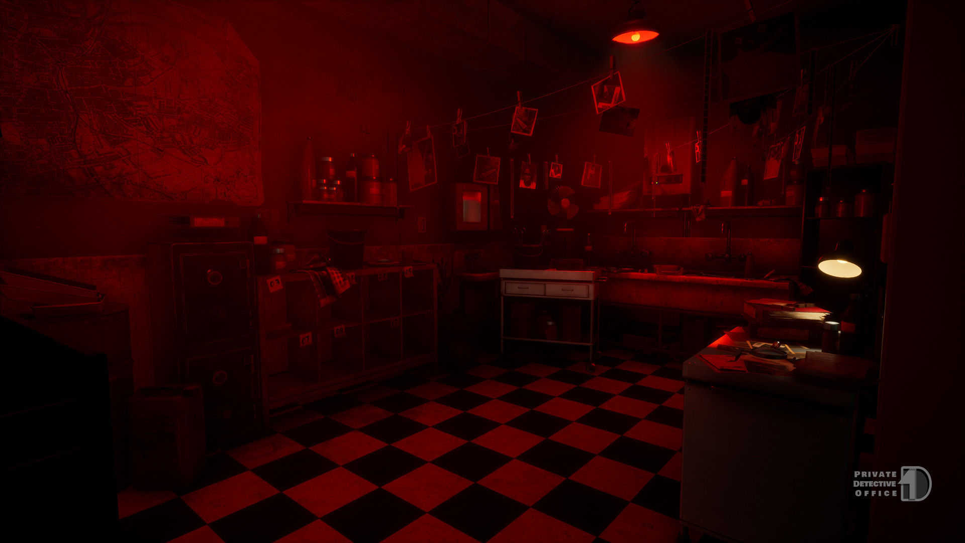 Private Detective Office - Unreal Engine Project Low-poly 3D model_21