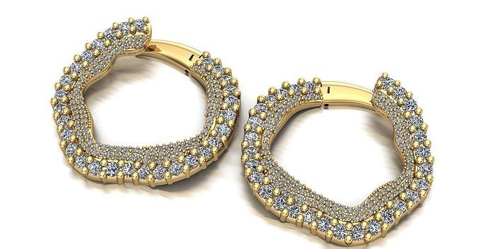 earring 3D print model